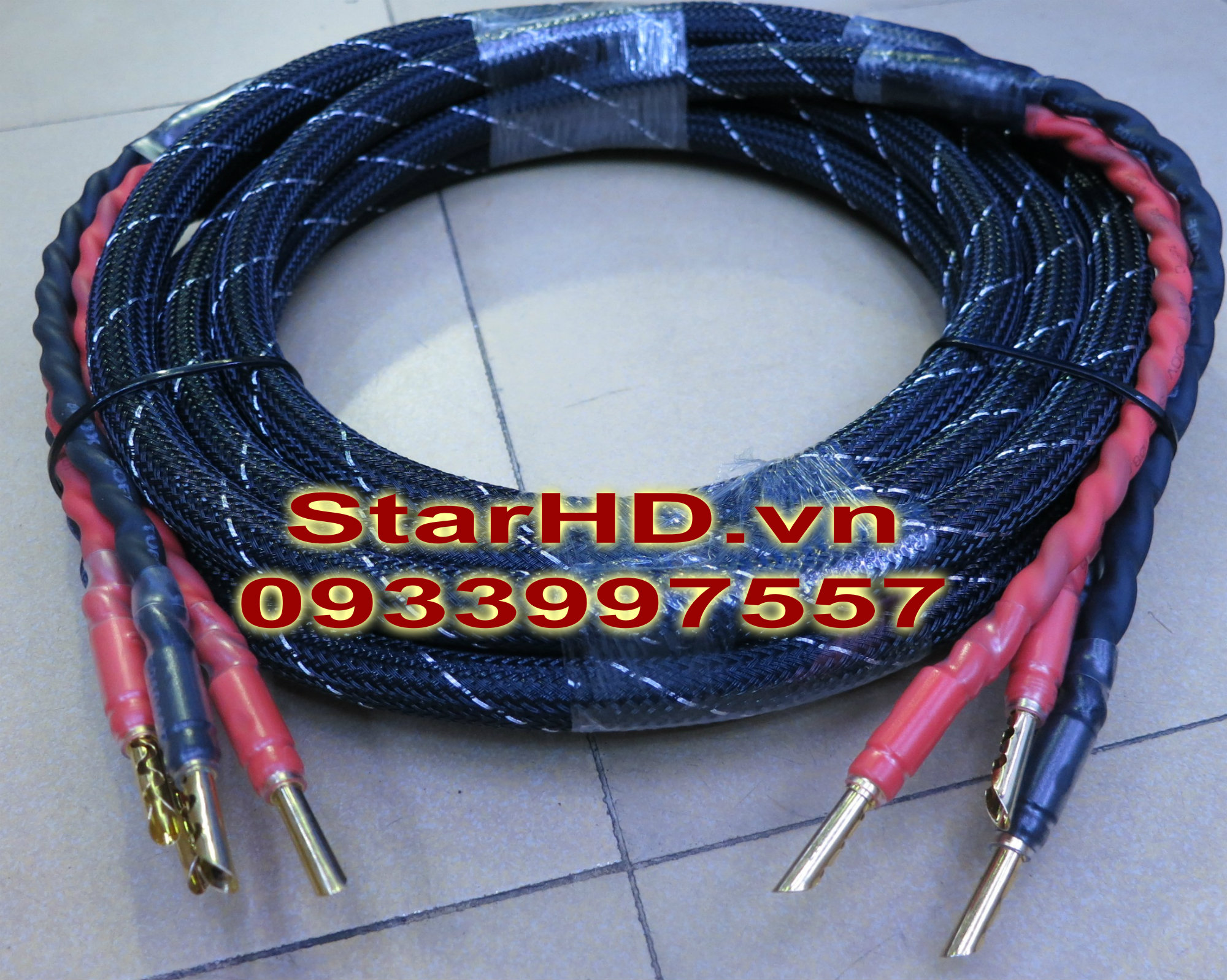 Dây Loa Bộ (jack bắp chuối )